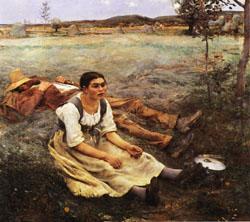 Jules Bastien-lepage Hay-making